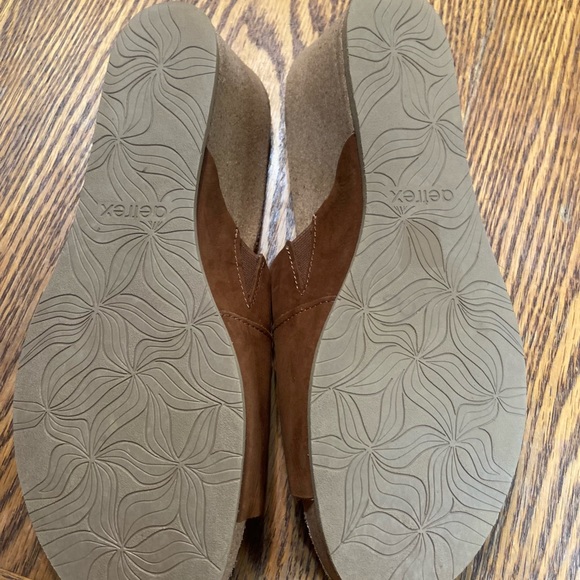 Aetrex Cora Slip on Wedge Sandal 10.5 - Picture 5 of 11